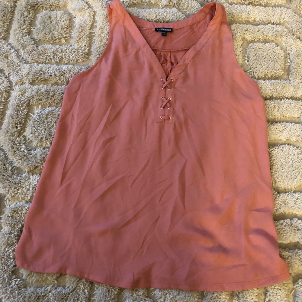 NWOT Express Peach Tank